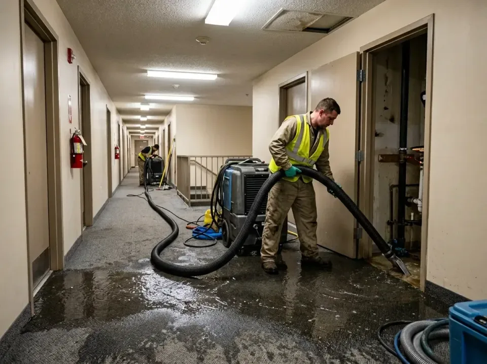 multi-unit-apartment-hallway-f-005 — frequently asked questions, Emergency Burst Pipe Water Extraction & Removal in Oildale,…